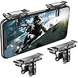 荒野行動 コントローラー 2個セット 最新 感度良好 iPhone Android 射撃ボタン TPS FPS スマホ PUBG mobile フォートナイト 【BELLEMOND】 荒野行動コントローラ T10S