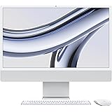 Apple 2023 iMac M3 チップ搭載オールインワンデスクトップコンピュータ:8 コア CPU、8 コア GPU、24 インチ 4.5K Retina ディスプレイ、8GB ユニファイドメモ リ、256GB SSD ストレージ、ボディと同じ