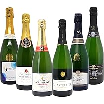 Amazon.co.jp: シャンパンセット 辛口シャンパン5本セット750ml 当たり