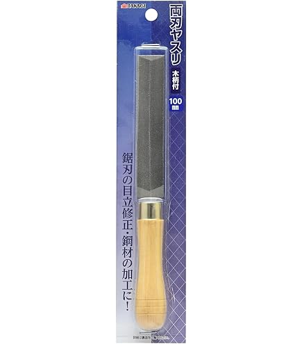 Amazon.co.jp: 高儀 ダイヤモンドヤスリ 両刃 木柄付 75mm TAKAGI 鋸刃