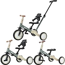 Amazon.co.jp: Simpolu 子供用三輪車 5in1 子ども用 自転車 調整