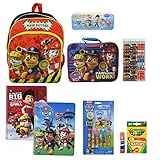 Paw Patrol Backpack with School Supply Set [並行輸入品]