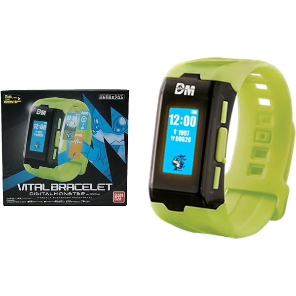 Amazon.co.jp: VITAL BRACELET BE デジタルモンスター 25th