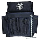 Klein Tools 5719 PowerLine 18-Pocket Black Nylon Electrician's Tool Pouch by Klein Tools