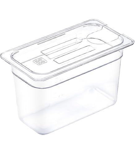 Amazon | CAMBRO(キャンブロ) 角型 フードコンテナー身 4SFSCW(135