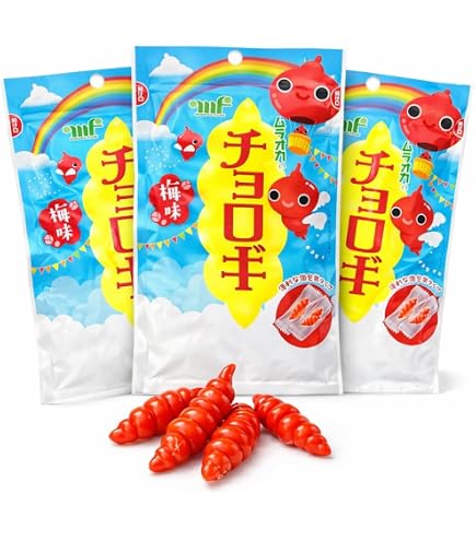 Amazon | 村岡食品 チョロギ(梅風味) 40g×10袋 | 村岡食品工業
