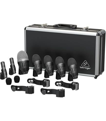 Behringer BC1200 Professional 7-Piece Drum Microphone Set for