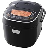 アイリスオーヤマ 炊飯器 一升 10合 マイコン式 31銘柄炊き分け機能 極厚火釜 玄米 ブラック RC-MC10-B