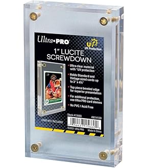 ルサイト UVカット スクリューダウン 1/2インチ ウルトラプロ 3セット 楽天市場】ウルトラプロ (Ultra Pro) 1/2インチ UVスクリュー