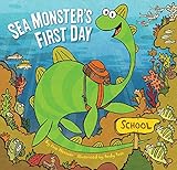 Chronicle Books(クロニクルブックス)Sea Monster's First Day ハードカバー(H25.3×W26.3×D0.8cm)