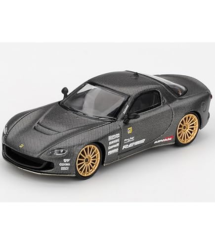 Amazon.co.jp: MINI GT 1:64スケール MAZDA RX-7 RE-AMAMIYA (SILVER