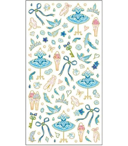 Amazon.co.jp: SAIEN日本製フレークシール うさぎとスイーツH103mm