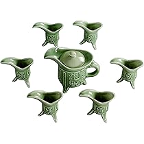 Amazon｜酒器セット徳利 7ピース、古代中国のスピリッツツール