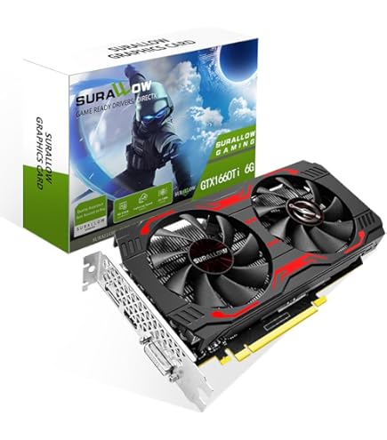 NVIDIA GeForce GTX 1660 Super Graphic Board, 6 GB, Dual Fan