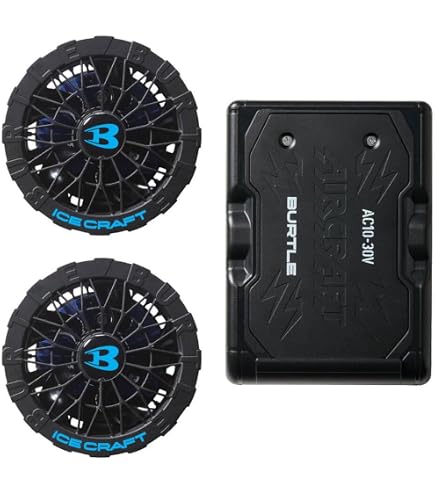 Amazon.co.jp: バートル BURTLE ペルチェファンユニット IC10-1 アイス