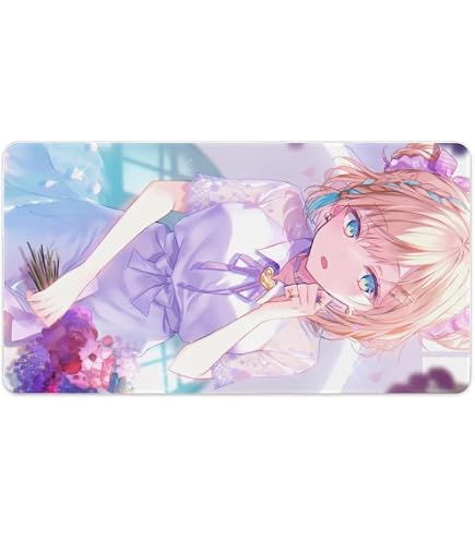 Amazon.co.jp: ぶいすぽっ 猫汰つな プレイマット ラバーマット マウス