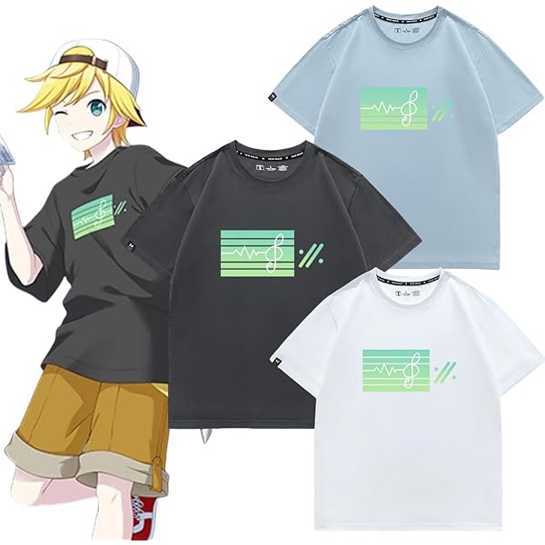 【新品、未使用】鏡音レン　Tシャツ　ハロウィンパーティー　Lサイズ　レア　希少 Amazon.co.jp: [紺色] 鏡音レン 鏡音リン Tシャツ 半袖 インナー