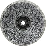 SK11 ディスクグラインダー用 ナイロンベベルサンダー 95mm ブラック #120