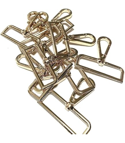 Amazon | KUKU工房 ナスカン 回転式 10個セット (内径25mm, シルバー