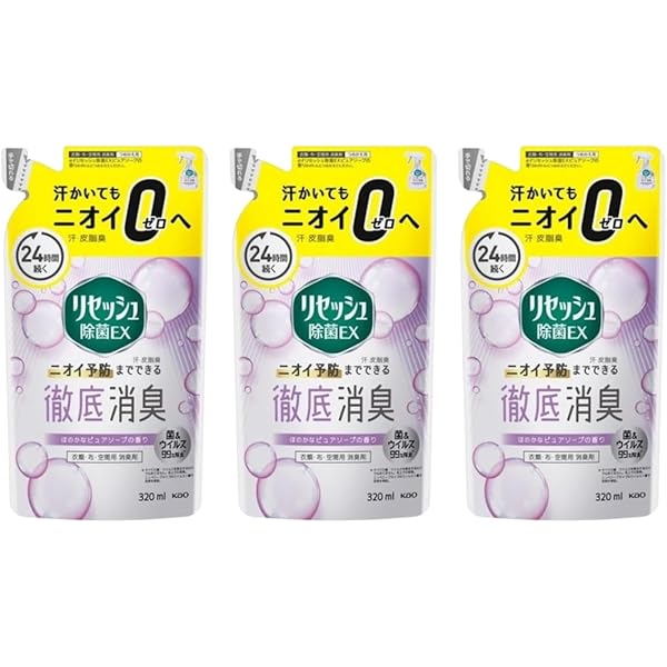 ♥ブランド香水/除菌リフレッシュナーおまとめ Amazon.co.jp: 花王 Kao リセッシュ除菌EX ピュアソープの香り