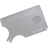 【医療品質 正規品】SAFECARD セーフカード マダニ取り CE医療分野試験合格 常時携行 クレジットカード型 人と動物両用 人間 ペット 犬 世界に誇る累計販売個数 救急応急用具 (簡易パッケージ)