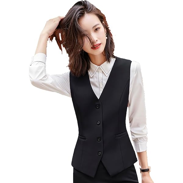 Amazon | [BONOFFICE] [ボンオフィス] 事務服 制服春夏 ベスト AV1836