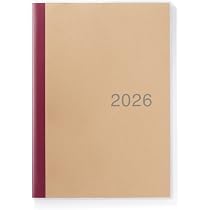 Amazon.co.jp: 無印良品 手帳 2026年 B5 マンスリースケジュール帳