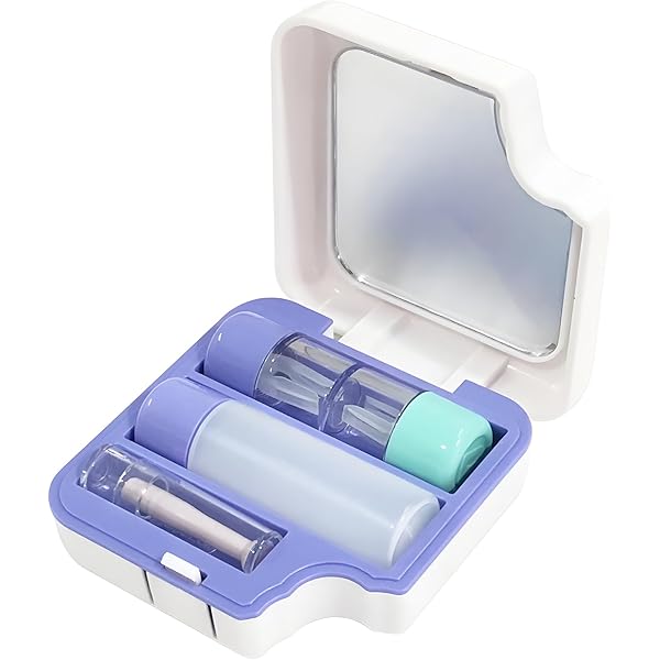 Amazon | コンタクトレンズ コンタクトケース 保存液 ソフト