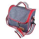 MolshineポータブルInsulated LunchバッグトートバッグFoodハンドバッグLunchボックスwith Adjustable Shoulderストラップ作業、メンズ、レディース