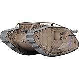 プラッツ ガールズ＆パンツァー最終章 Mk.IV戦車 サメさんチーム 準決勝です! バトルダメージデカール＆アクリルスタンド付 1/35スケール プラモデル GP-80