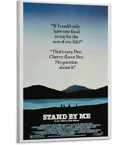 スタンド・バイ・ミー　USオリジナル映画ポスター Amazon.co.jp: 映画ポスター スタンドバイミー STAND BY ME 11×17