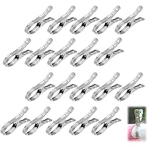 洗濯ばさみ@プロフみて様 Amazon.co.jp : MHSKNHW 中号洗濯バサミ 9cm 20個セット