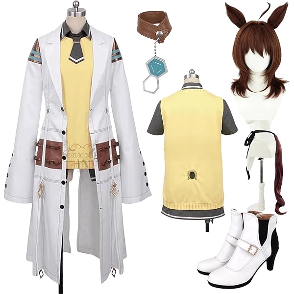 美品☆アグネスタキオン 勝負服 コスプレ衣装のみ ウマ娘 アグネスタキオン 勝負服 コスプレ衣装 『ウマ娘