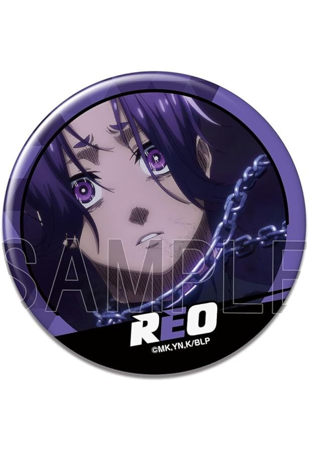 Amazon | ブルーロック 長方形缶バッジ 御影玲王 A BRAN-B001-m08
