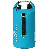 ROCK CLOUD ドライバッグ 防水バッグ ドラム型 防水ポーチ リュック 折りたたみ 軽量 10L 20L アウトドア 海水浴 釣り ビーチ 水泳 登山 旅行用