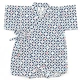 (ファンファン) FUN fun 甚平 ベビー 男の子 子供 マリン ホワイト 80