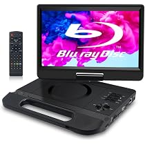Amazon | FANGOR ポータブルブルーレイプレーヤー 12.5型 10.1インチ 