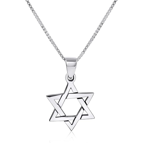 WithLoveSilver Sterling Silver Celtic Knot & Star Of David Pendant – Flower Of Life Design, 925 Silver, 7.9g - View #2
