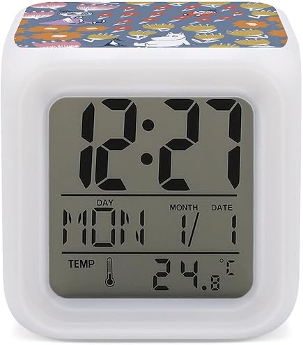 Amazon.co.jp: ムーミン スナフキン 目覚まし時計 アナログ 大音量