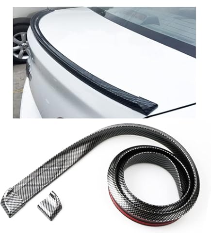 Universele koolstofvezel auto achterbumper lip diffuser 6 vin haaienvin stijl auto terug bumperspoiler kopen vanaf een prijs van 21