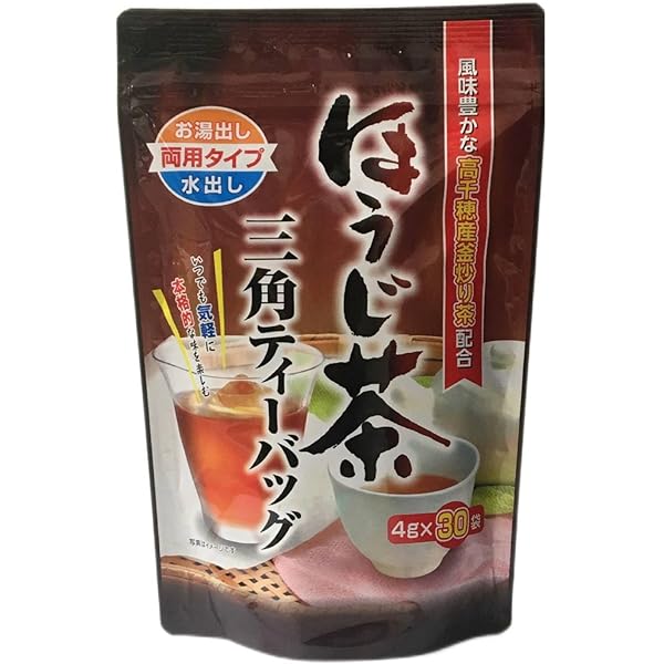 ぱかちぃです。25K玄米 22Pこうばしい香り玄米茶三角ティーバッグ 1ケース(44g×12個) 国
