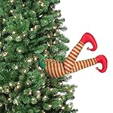Mr. Christmas 16インチ アニメエルフキッカーズ、レッド(30458)