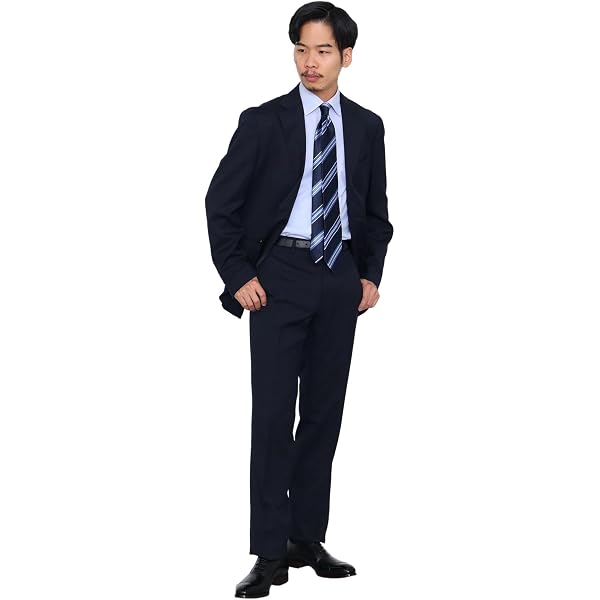 Amazon.co.jp: [ビームスハート] スーツ ハイグレード ネイビー