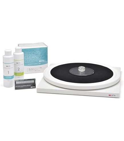 Amazon.co.jp: arte レコードクリーナー クリーニングターンテーブル  