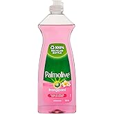 Palmolive Dish Regular Dishwashing Liquid, 500mL, Frangipani, Tough on Grease, Soft on Hands