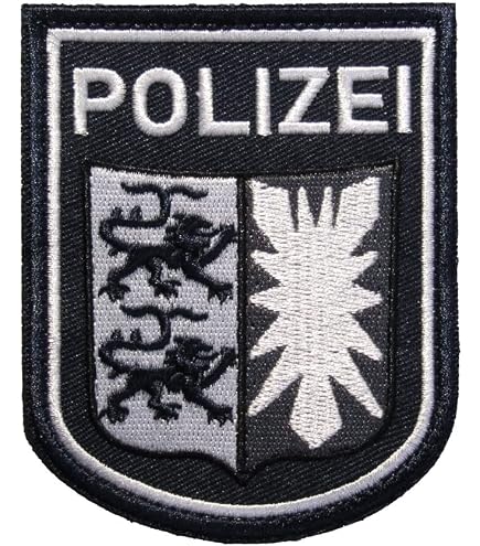 Amazon.co.jp: 2枚セット ドイツ警察 ポリス POLIZEI サバゲー パッチ