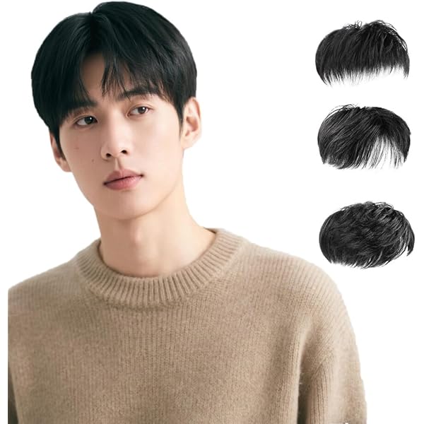 Amazon.co.jp: HARSW 極薄タイプ トップカバー 部分かつら 男性