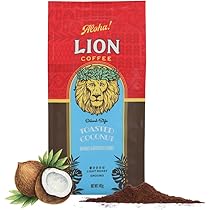 【残り僅か】ライオンコーヒー トーステッドココナッツ 12袋 Amazon | ライオンコーヒートーステッドココナッツ 140g フレーバー