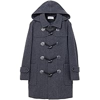 CLOVERBALL グレー ダッフルコート ウールカルゼダッフルコート / GRACE CONTINENTAL | GRACE