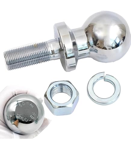 Amazon.co.jp: CURT 40099 クロム ヨーロッパトレーラーヒッチボール